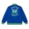 Hartford whalers heavyweight royal jacket