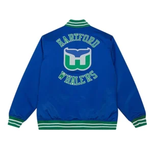 Hartford whalers heavyweight royal jacket