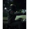 Headless horseman black leather jacket