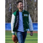 Marco Grazzini Hearts in the Game Wool/Leather Jacket