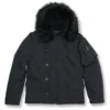 Hound wolf squad black cotton jacket