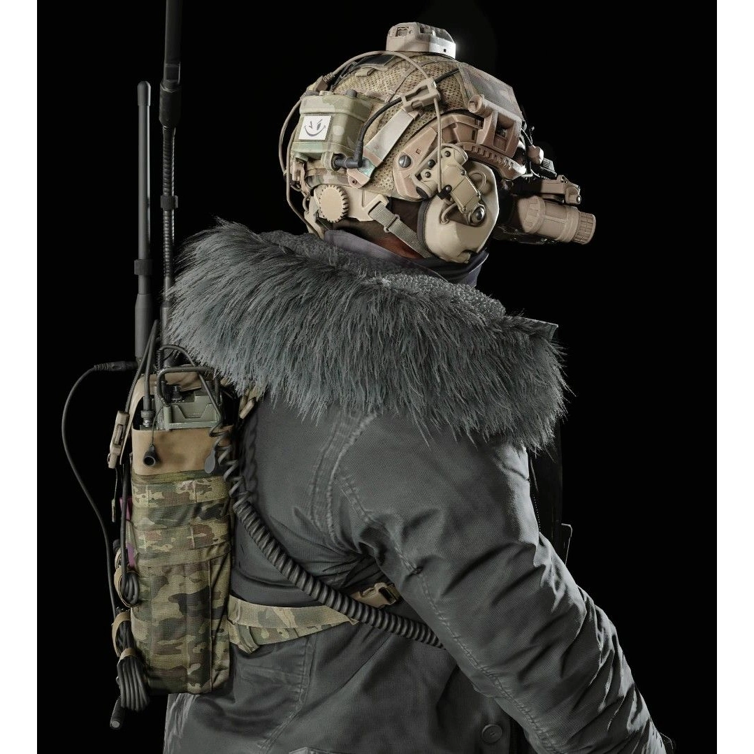 Hound wolf squad black jacket