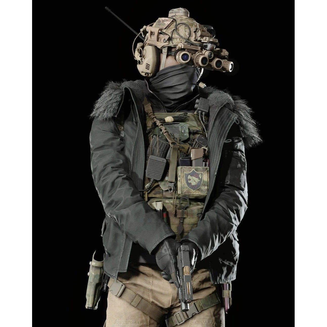 Hound wolf squad jacket