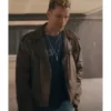 I used to be famous tom bacon brown leather jacket