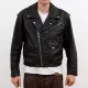 James crockett miami vice black leather jacket