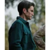 Jamie dutton green wool jacket