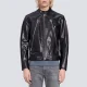 Jimin face biker jacket