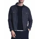 John reardon navy blue wool varsity jacket