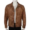 Kayce dutton brown waxed cotton jacket