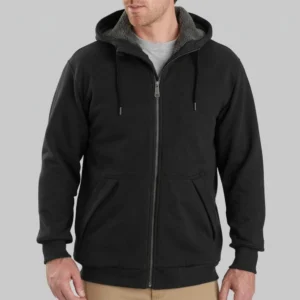 Kayce dutton s04 black shearling hoodie