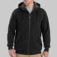 Kayce dutton s04 black shearling hoodie