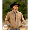 Kayce dutton yellowstone brown cotton jacket