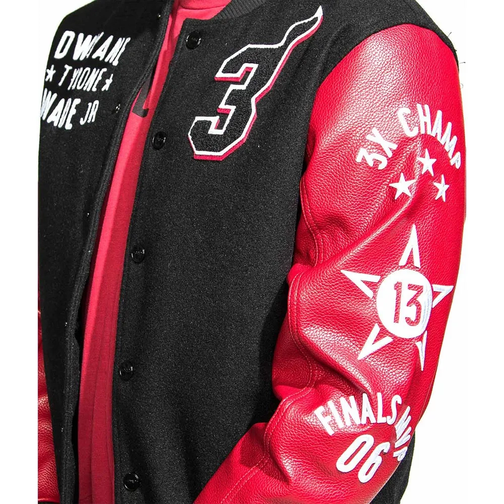 L3gacy dwyane wade letterman sleeve logo