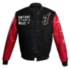 L3gacy dwyane wade woolleather jacket
