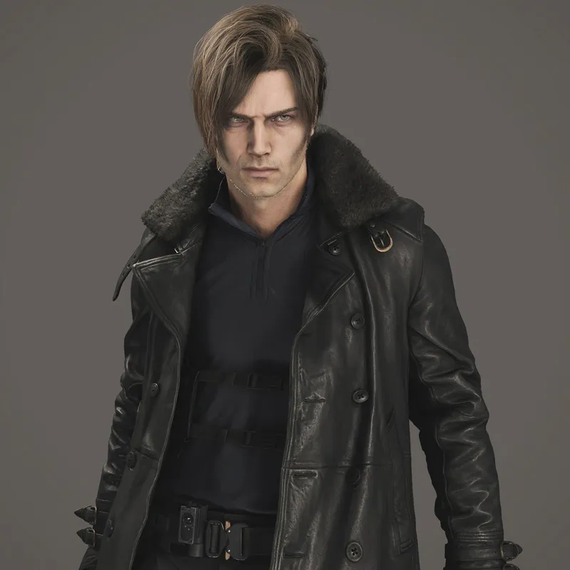 Leon s kennedy leather jacket