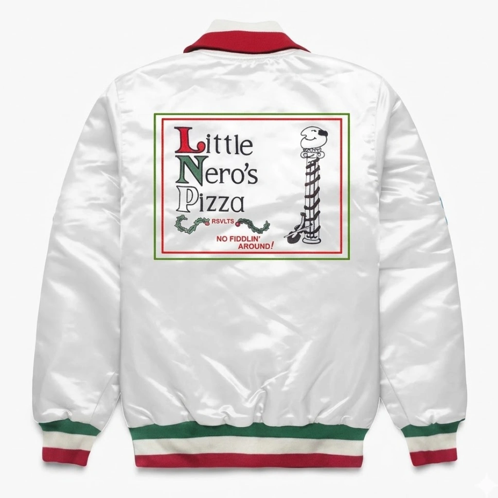 Little neros pizza jacket white