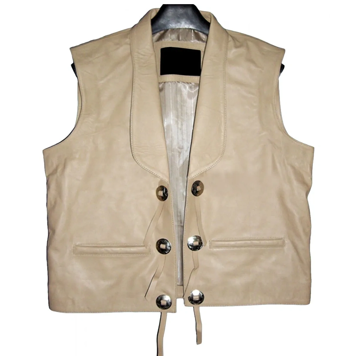 Lorne greene bonanza white vest