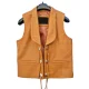Lorne greene tan brown vest