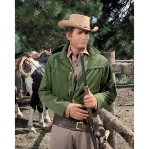 Michael landon bonanza green jacket