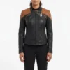 Michelle hurd star trek picard leather jacket