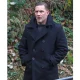 Mobland tom hardy black wool peacoat