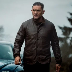 Mobland tom hardy brown jacket