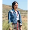 Monica dutton blue denim yellowstone jacket