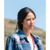 Monica dutton denim yellowstone jacket