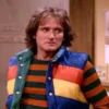 Mork and mindy blue puffer vest