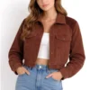 Nancy wheeler brown jacket