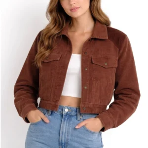 Nancy wheeler brown jacket