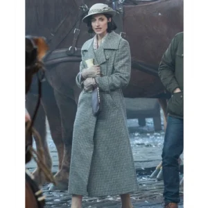 Natasha okeeffe peaky blinders trench coat
