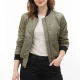 Ncis sydney olivia swann green bomber jacket