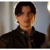 Nic caruccio black leather jacket