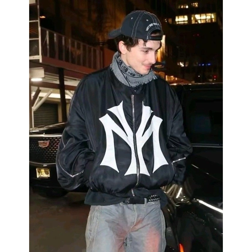 Ny yankees timothee chalamet jacket