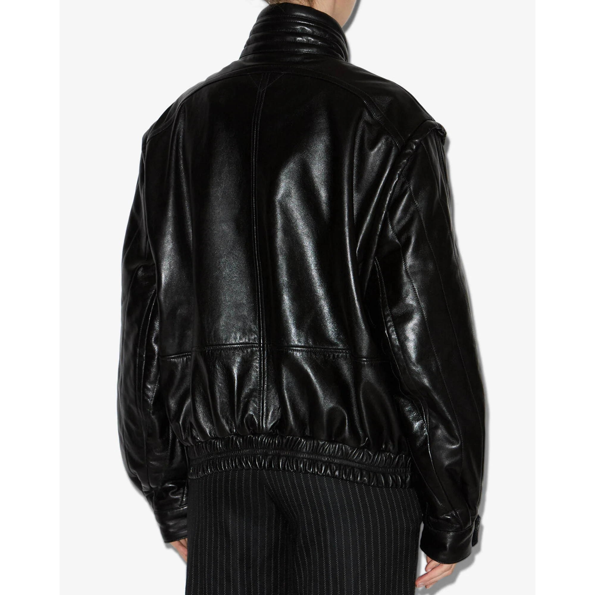 Nyc rita ora black leather jacket