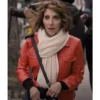 Only murders in the building andrea martin red leather jacket
