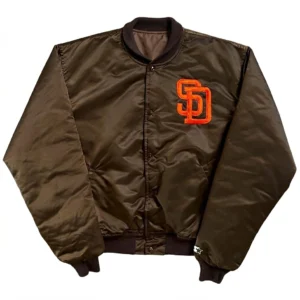 Padres emma stone jacket