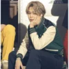 Park jimin green jacket