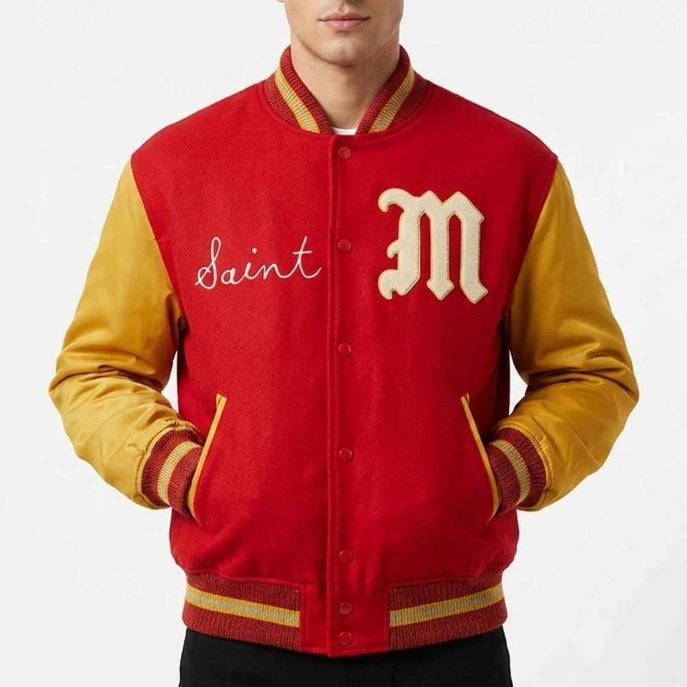 Park sunghoon letterman jacket