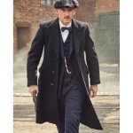 Paul Anderson Peaky Blinders Black Wool Coat