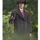 Peaky blinders aberama gold brown wool coat