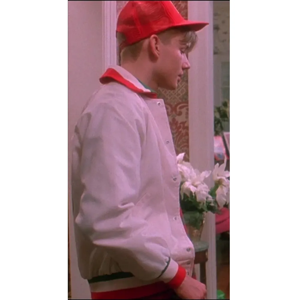 Pizza boy delivery white jacket