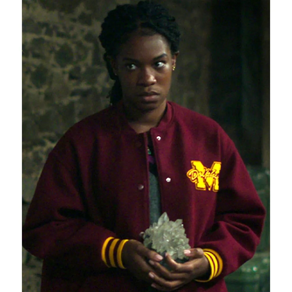 Precious mustapha letterman jacket