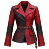 Princess blazer leather jacket