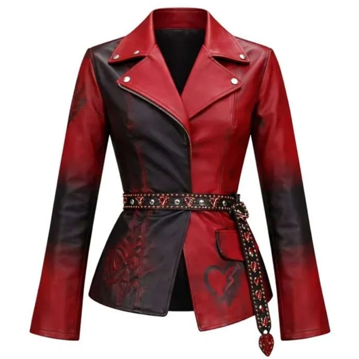 Princess blazer leather jacket