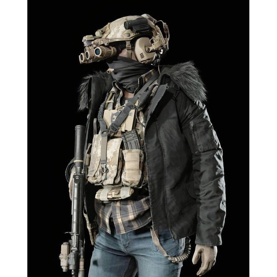 Resident evil 8 village hound wolf squad jacket