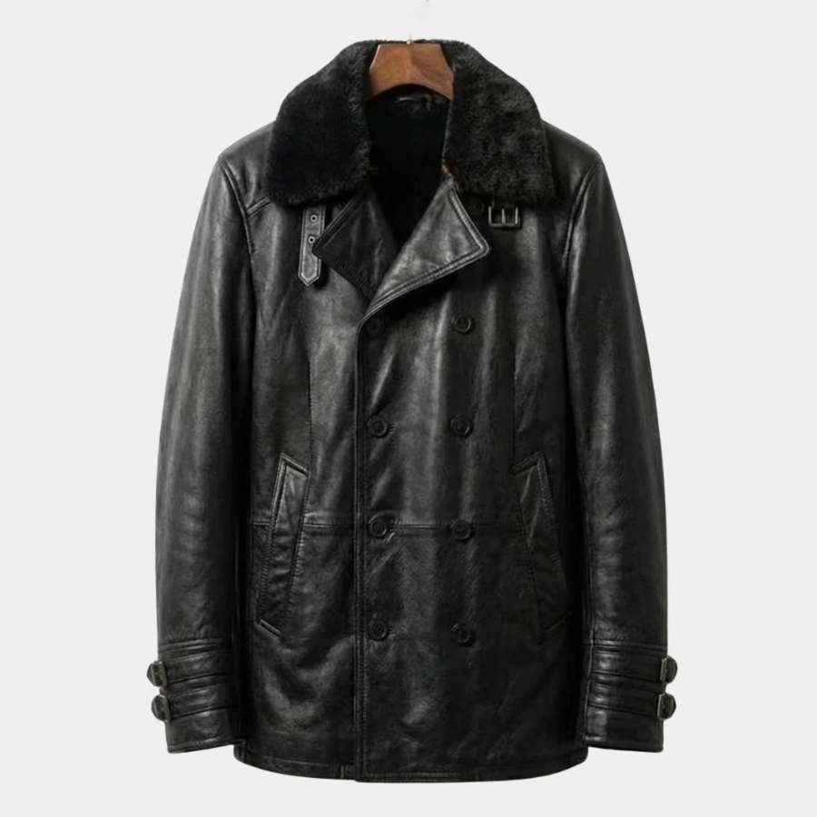 Resident evil 9 black leather jacket
