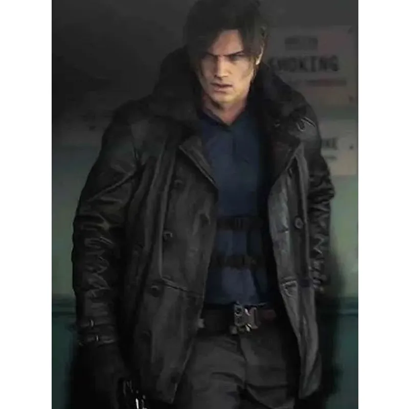 Resident evil 9 leon s kennedy leather jacket