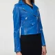 Riverdale royal blue leather jacket